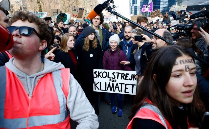 greta thunberg, fridays for future, climate strike